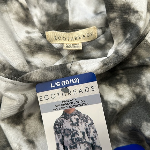 ECOTHREADS Acid Wash Hoodie - Picture 4 of 5